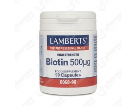 LAMBERTS BIOTIN 500MCG,  90 caps
