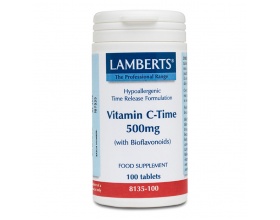 Lamberts Vitamin C 500mg,  Time Release, 100tabs