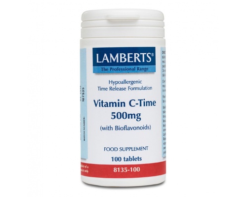 Lamberts Vitamin C 500mg,  Time Release, 100tabs