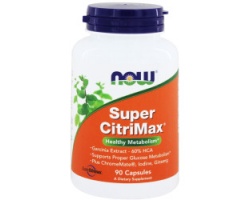 Now Foods Super Citrimax Συμπλήρωμα Διατροφής για Αδυνάτισμα και Μείωση της Όρεξης, 90 κάψουλες