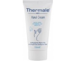 TERMALE MED Hand Cream, Κρέμα χεριών για καθημερινή φροντίδα με αλόη, βιταμίνη Α+Ε και urea 5% 150ml  TERMALE MED Hand Cream, Κρέμα χεριών για καθημερινή φροντίδα με αλόη, βιταμίνη Α+Ε και urea 5% 150ml