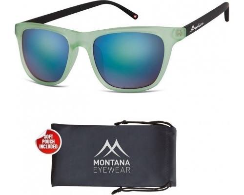 Montana Eye Wear Γυαλια Ηλίου Μ45 Πράσινο με μαύρο βραχίονα 1 τεμάχιο Ανδρικά Montana Eye Wear Γυαλια Ηλίου Μ45 Πράσινο με μαύρο βραχίονα 1 τεμάχιο Ανδρικά