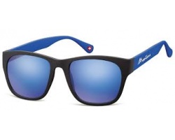 Montana Eye Wear Γυαλια Ηλίου Μ44E Mαύρο με μπλε βραχίονα 1 τεμάχιο Montana Eye Wear Γυαλια Ηλίου Μ44E Mαύρο με μπλε βραχίονα 1 τεμάχιο
