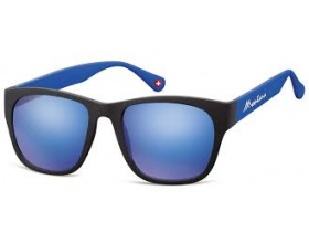 Montana Eye Wear Γυαλια Ηλίου Μ44E Mαύρο με μπλε βραχίονα 1 τεμάχιο