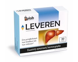 Uplab Leveren Συμπλήρωμα διατροφής για τη σωστή ηπατική λειτουργία, 30tabs