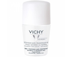 VICHY DÉODORANTS Roll-on Antiperspirant, Καταπραϋντικό αποσμητικό για 48 ώρες 50ml VICHY DÉODORANTS Roll-on Antiperspirant, Καταπραϋντικό αποσμητικό για 48 ώρες 50ml