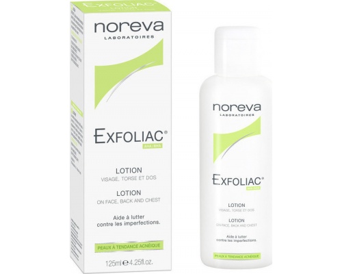 EXFOLIAC Lotion, Τοπική καθημερινή φροντίδα για νεανικό δέρμα με τάση για ακμή 125ml