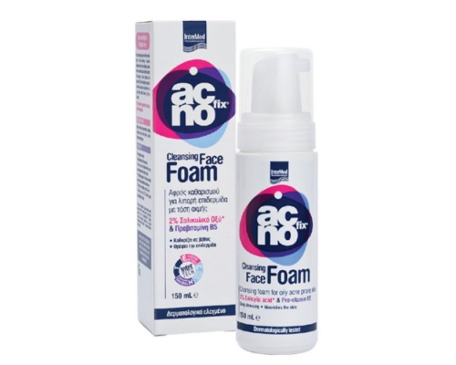 Intermed ACNOFIX CLEANSING Face Foam Αφρός καθαρισμού κατά της ακμής 150ml  Intermed ACNOFIX CLEANSING Face Foam Αφρός καθαρισμού κατά της ακμής 150ml