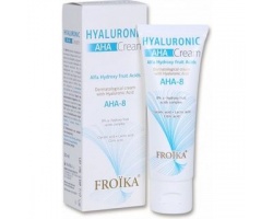 Froika Hyaluronic AHA-8 Cream 50ml,  Δερματολογική κρέμα με α-υδροξυοξέα φρούτων & Υαλουρονικό οξύ Froika Hyaluronic AHA-8 Cream 50ml,  Δερματολογική κρέμα με α-υδροξυοξέα φρούτων & Υαλουρονικό οξύ