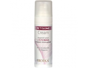 Froika Retisome Cream, Αντιγηραντική Επανορθωτική Κρέμα Προσώπου, για λεπτές γραμμές, ρυτίδες, μαύρους κύκλους & σακκούλες, 30ml
