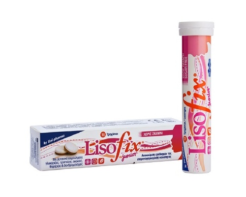 Unipharma Lisofix Junior Με Βοτανικά Εκχυλίσματα για Ανακούφιση Ερεθισμών της Στοματοφαρυγγικής Κοιλότητας (18 Τροχίσκοι)  