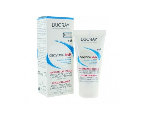 Ducray Dexyane MeD Creme Reparatrice Apaisante Κρέμα Κατά των Ατοπικών, Εξ' Επαφής & Χρόνιων Εκζεμάτων των Χεριών, επαναφέρει το Διαταραγμένο Δερματικό Φραγμό & διορθώνει την Ξηρότητα,  30ml  Ducray Dexyane MeD Creme Reparatrice Apaisante Κρέμα Κατά των Ατοπικών, Εξ' Επαφής & Χρόνιων Εκζεμάτων των Χεριών, επαναφέρει το Διαταραγμένο Δερματικό Φραγμό & διορθώνει την Ξηρότητα,  30ml