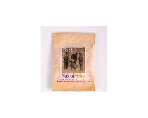 Power Health  Salepimeles Caramels Με Σαλέπι & Μέλι, 60gr Power Health  Salepimeles Caramels Με Σαλέπι & Μέλι, 60gr