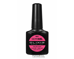 Elixir semigel uv/led, Ημιμόνιμο βερνίκι no837, Fandago Pink, 8ml Elixir semigel uv/led, Ημιμόνιμο βερνίκι no837, Fandago Pink, 8ml