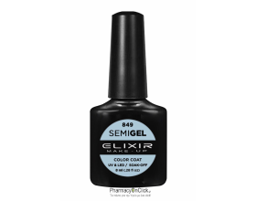 Elixir semigel uv/led, Ημιμόνιμο βερνίκι no849,Baby Blue Eyes, 8ml