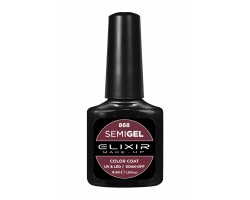 Elixir semigel uv/led, Ημιμόνιμο βερνίκι no868, Μεταλλικό Σκούρο Κόκκινο, 8ml Elixir semigel uv/led, Ημιμόνιμο βερνίκι no868, Μεταλλικό Σκούρο Κόκκινο, 8ml