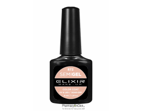 Elixir semigel uv/led, Ημιμόνιμο βερνίκι no872,Tan, 8ml