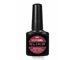 Elixir semigel uv/led, Ημιμόνιμο βερνίκι no890, Bulgarian Rose, 8ml Elixir semigel uv/led, Ημιμόνιμο βερνίκι no890, Bulgarian Rose, 8ml