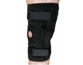 ADCO Επιγονατίδα ανοιχτή Ενισχ. με μεταλλική Άρθρωση Era Touch 05287 , Mέγεθος One Size 1 τεμάχιο  