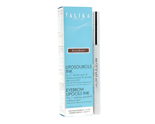 TALIKA Liposourcils Ink Brown Στυλό για τη Θρέψη & το Make Up των Φρυδιών, Απόχρωση Καφέ, 0.8ml  TALIKA Liposourcils Ink Brown Στυλό για τη Θρέψη & το Make Up των Φρυδιών, Απόχρωση Καφέ, 0.8ml