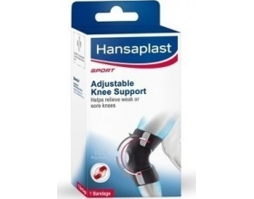 Hansaplast Sport Adjustable Knee Support 1 Τεμάχιο One Size (Ρυθμιζόμενη Επιγονατίδα)  