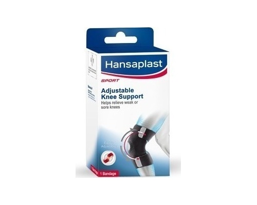 Hansaplast Sport Adjustable Knee Support 1 Τεμάχιο One Size (Ρυθμιζόμενη Επιγονατίδα)   Hansaplast Sport Adjustable Knee Support 1 Τεμάχιο One Size (Ρυθμιζόμενη Επιγονατίδα)