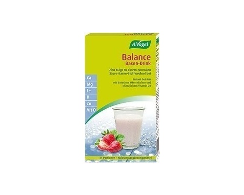A. Vogel Balance Base Drink Ρόφημα Φυσικής Αλκαλοποίησης & Εξισορρόπησης του pH του Οργανισμού, με Γεύση Φράουλας, 14 Φακελάκια A. Vogel Balance Base Drink Ρόφημα Φυσικής Αλκαλοποίησης & Εξισορρόπησης του pH του Οργανισμού, με Γεύση Φράουλας, 14 Φακελάκια