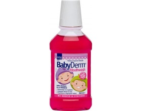 Intermed Babyderm Παιδικό Στοματικό Διάλυμα με Γεύση Τσιχλόφουσκα 250ml 