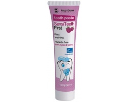 Frezyderm SensiTeeth First Tooth Paste Οδοντόκρεμα για την πρώτη οδοντοφυΐα, για βρέφη από 6 μηνών έως 3 ετών παιδιά 40ml Frezyderm SensiTeeth First Tooth Paste Οδοντόκρεμα για την πρώτη οδοντοφυΐα, για βρέφη από 6 μηνών έως 3 ετών παιδιά 40ml