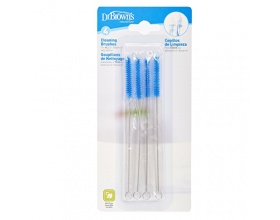 Dr. Brown's Natural flow Cleaning brushes 620, Βουρτσάκι καθαρισμού συστήματος αέρα για μπιμπερό 4 τεμάχια Dr. Brown's Natural flow Cleaning brushes 620, Βουρτσάκι καθαρισμού συστήματος αέρα για μπιμπερό 4 τεμάχια