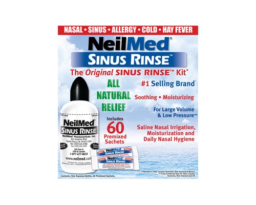 NeilMed SINUS RINSE Σύστημα ρινικών πλύσεων για ενήλικες περιέχει 1 συσκεύη 14.400 ml+ 60 φακελάκια  (14.4lt) NeilMed SINUS RINSE Σύστημα ρινικών πλύσεων για ενήλικες περιέχει 1 συσκεύη 14.400 ml+ 60 φακελάκια  (14.4lt)