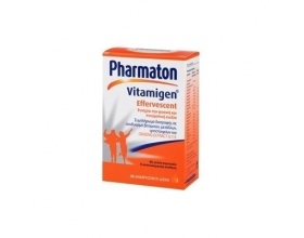 Pharmaton Vitamigen Effervescent, Συμπλήρωμα Διατροφης που ενισχύει την φυσική και πνευματική ευεξία με Ginseng G115, 20 αναβράζοντα δισκία Pharmaton Vitamigen Effervescent, Συμπλήρωμα Διατροφης που ενισχύει την φυσική και πνευματική ευεξία με Ginseng G115, 20 αναβράζοντα δισκία