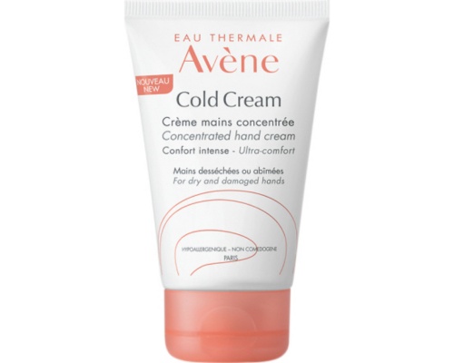 Avene Eau Thermale Cold Cream Creme Mains Συμπυκνωμένη Κρέμα Χεριών, 50ml   Avene Eau Thermale Cold Cream Creme Mains Συμπυκνωμένη Κρέμα Χεριών, 50ml