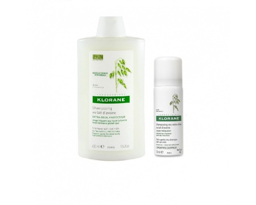 Klorane Shampoo Lait D' Avoine 400ml + ΔΩΡΟ Dry Shampoo 50ml Klorane Shampoo Lait D' Avoine 400ml + ΔΩΡΟ Dry Shampoo 50ml