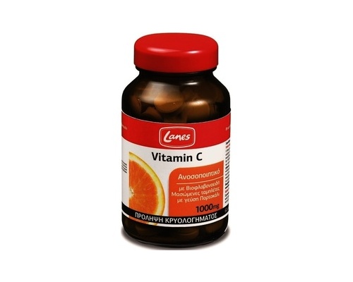 Lanes Vitamin C 1000mg, Συμπλήρωμα Διατροφής για την πρόληψη του κρυολογήματος και για την τόνωση του ανοσοποιητικού 60chew tabs Lanes Vitamin C 1000mg, Συμπλήρωμα Διατροφής για την πρόληψη του κρυολογήματος και για την τόνωση του ανοσοποιητικού 60chew tabs