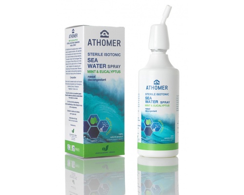 PharmaQ  Athomer Ρινικό spray με μέντα & ευκάλυπτο 150ml   PharmaQ  Athomer Ρινικό spray με μέντα & ευκάλυπτο 150ml