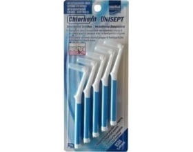 Intermed Chlorhexil Interdental Brushes SSSS 0,6mm, Μεσοδόντια βουρτάσκια καθαρισμού με λαβή 5 τμχ  