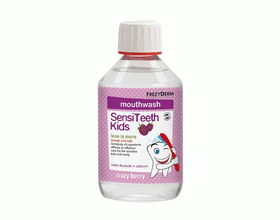 Frezyderm Mouthwash Sensiteeth Kids, Φθοριούχο στοματικό διάλυμα για παιδιά εμπλουτισμένο με ασβέστιο 250ml