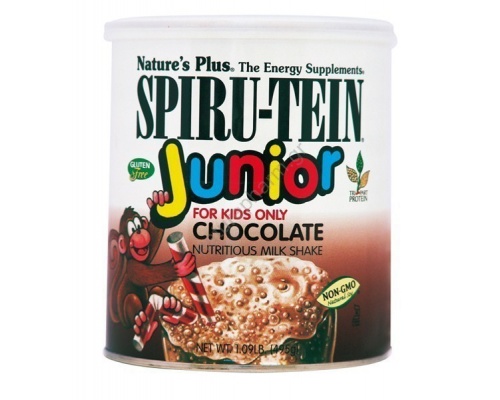 Nature's Plus Spiru-Tein Junior Σκόνη Για Shake 1,09lb 495gr, Με Γεύση Σοκολάτα Nature's Plus Spiru-Tein Junior Σκόνη Για Shake 1,09lb 495gr, Με Γεύση Σοκολάτα