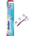 Jordan Clinic Gum Protector Soft Toothbrush, Μαλακή Οδοντόβουρτσα με ειδικό μηχανισμό ελέγχου πίεσης στα δόντια 