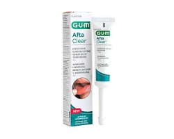 GUM Afta Clear Τζέλ ιδανικό για θεραπεία στοματικών αφθών δεν προκαλεί τσούξιμο 10ml 