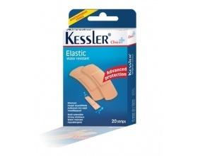 Kessler Elastic Αυτοκόλλητα Ελαστικά, 20 επιθέματα πληγών