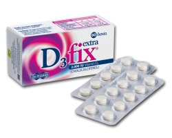 Unifarma D3 Fix Extra 2000iu, 60 δίσκια Unifarma D3 Fix Extra 2000iu, 60 δίσκια