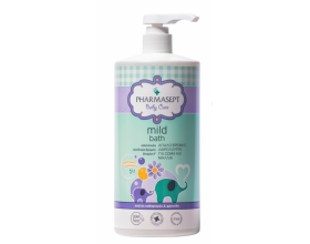 Pharmasept Baby Bath 2 in 1, Φυσικό παιδικό αφρόλουτρο για σώμα και μαλλιά 1lt