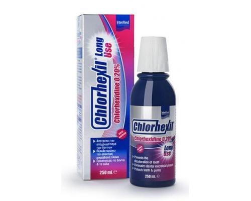 Intermed Chlorhexil 0.20% Mouthwash Long Use Στοματικό Διάλυμα 250ml    Intermed Chlorhexil 0.20% Mouthwash Long Use Στοματικό Διάλυμα 250ml