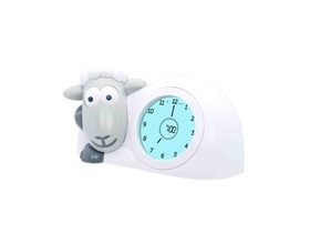  ZAZU Sam ξυπνητήρι προβατάκι με φωτάκι νυκτός grey για την εκμάθηση πρωινού ξυπνήματος