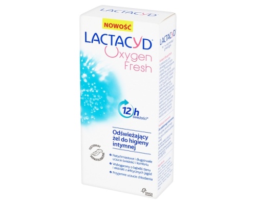 Lactacyd Oxygen Fresh Εξαιρετικά Αναζωογονητικό Καθαριστικό Ευαισθητης Περιοχής, 200ml