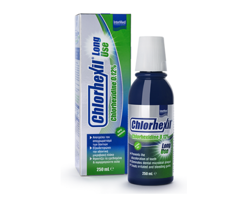 Intermed Chlorhexil 0,12% Mouthwash Long Use Στοματικό Διάλυμα 250ml  Intermed Chlorhexil 0,12% Mouthwash Long Use Στοματικό Διάλυμα 250ml