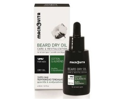 Macrovita Beard Dry Oil, Ανδρικό Ξηρό λάδι περιποίησης γενειάδας για όλους τους τύπους δέρματος, 30ml Macrovita Beard Dry Oil, Ανδρικό Ξηρό λάδι περιποίησης γενειάδας για όλους τους τύπους δέρματος, 30ml