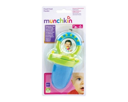 Munchkin, Παιδικό Δίχτυ Ταΐσματος 6m+, χρώμα Μπλε, 1τμχ  Munchkin, Παιδικό Δίχτυ Ταΐσματος 6m+, χρώμα Μπλε, 1τμχ
